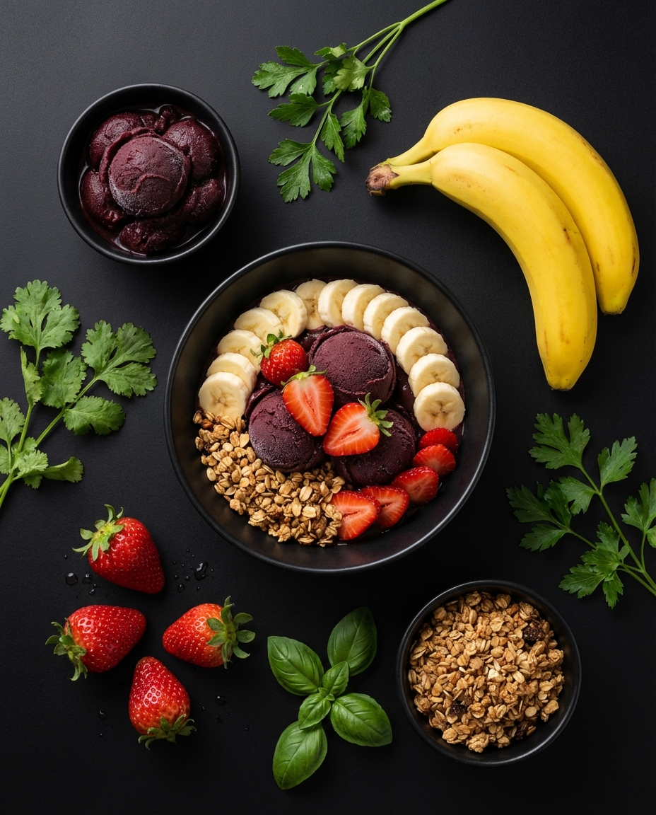 Bowl de Açaí com Frutas