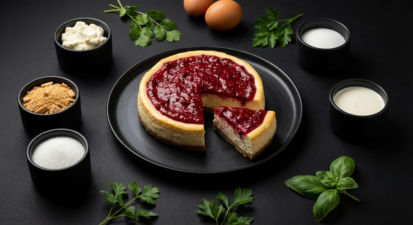 Cheesecake de Frutas Vermelhas