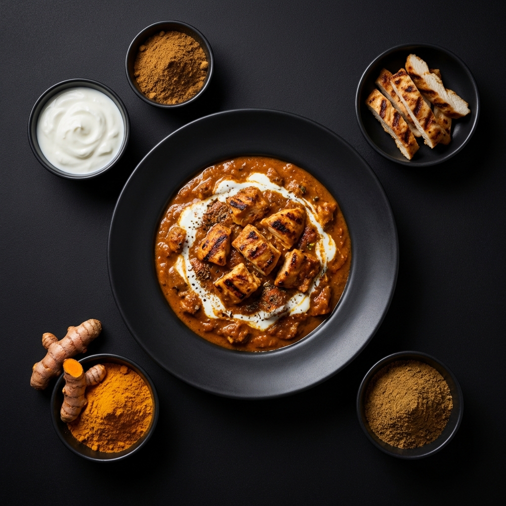 Curry de Frango Tikka Masala