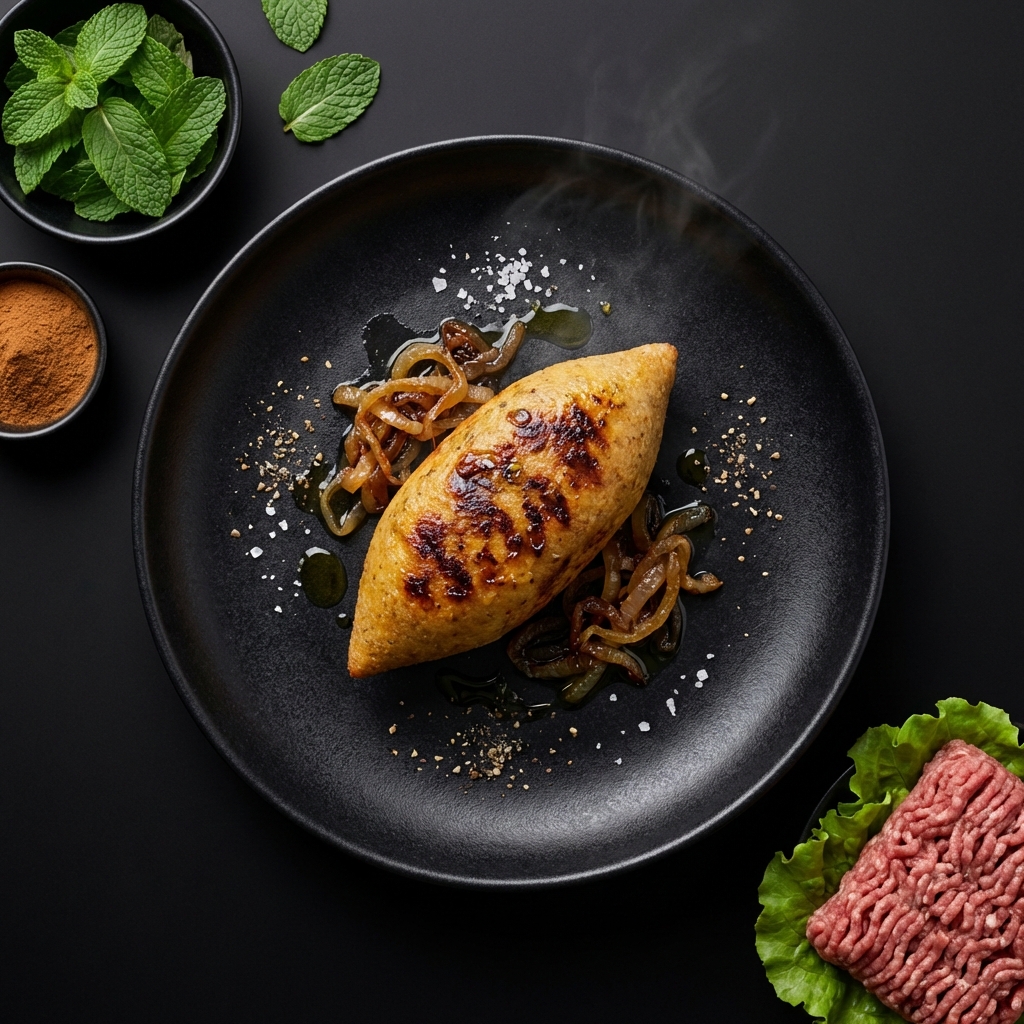 Quibe de Assadeira Recheado